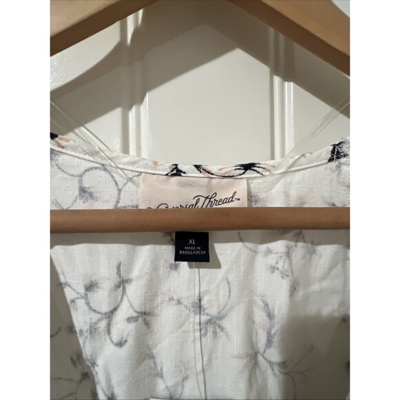 NEW Universal Thread Bell Elbow Sleeve Mini A-Line Floral Dress Size XL - Picture 10 of 13